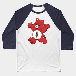 Christmas Bear Baseball T-Shirt